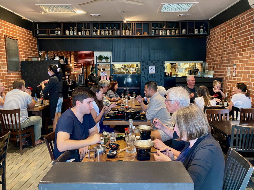 Musashi Japanese Restaurant St Heliers interior